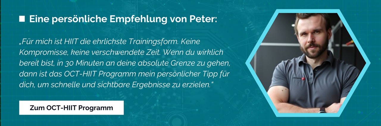 Octofit - Persönliche Empfehlung von Peter - HIIT Trainingsplan