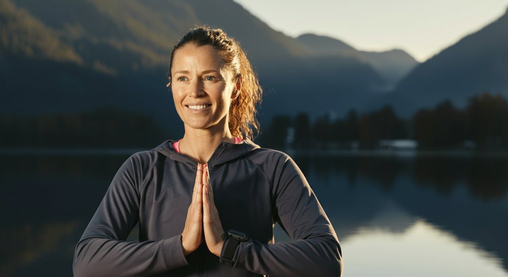 Mentale Frische für Läufer durch Yoga als ausgleichendes Crosstraining.