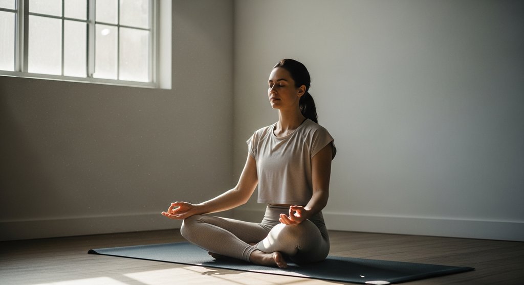Meditation zur Senkung des HIIT Cortisol Spiegels und zur Förderung der Regeneration.